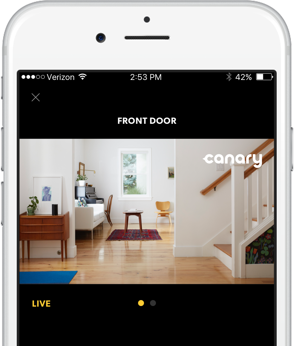 Canary store security app